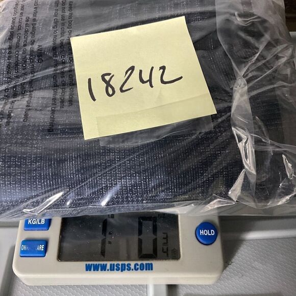 LOFT Ankle Drawstring Pants Blue Mid Rise Pull On Dress Knit Trousers Size SMALL - Picture 12 of 12